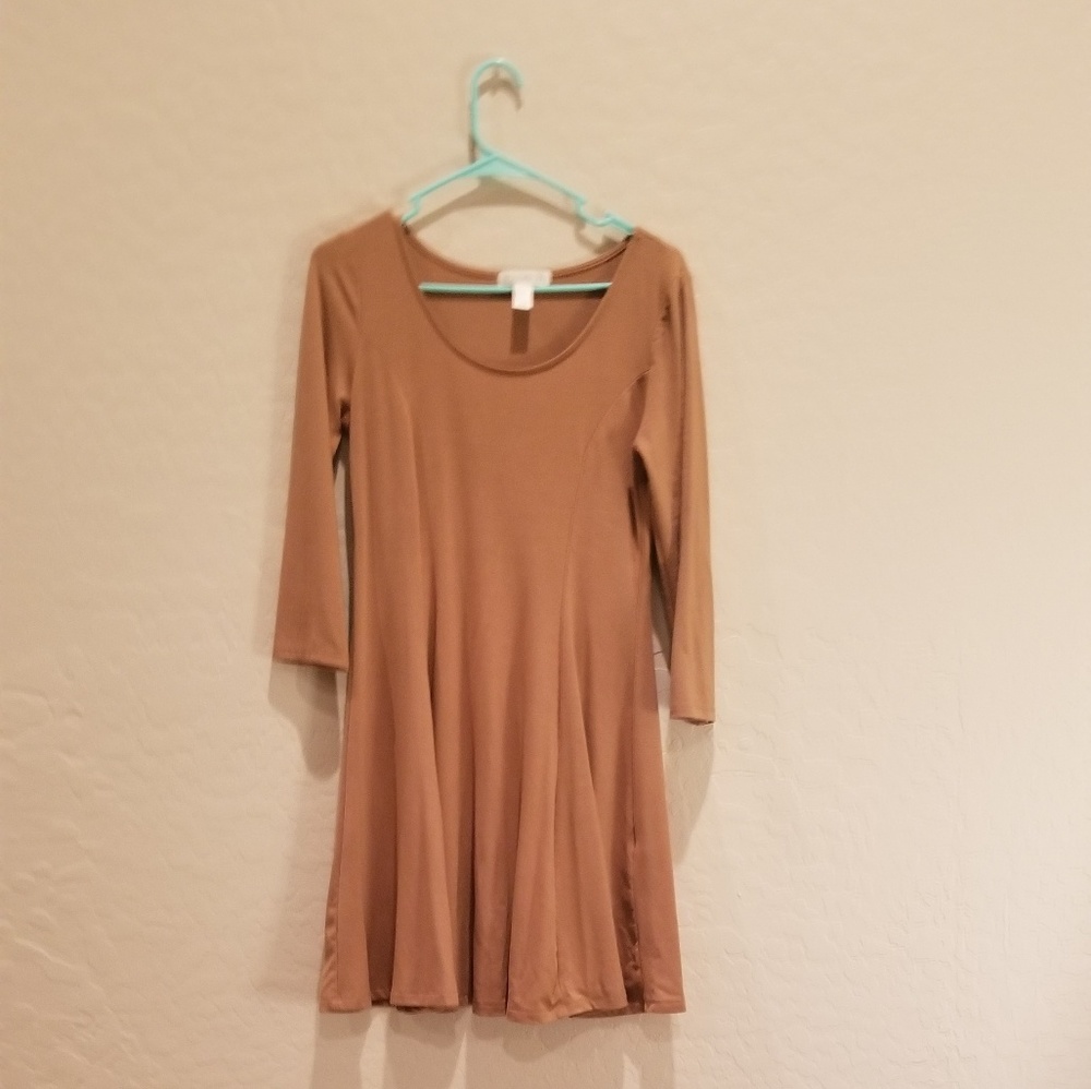 Forever 21 Camel Dress